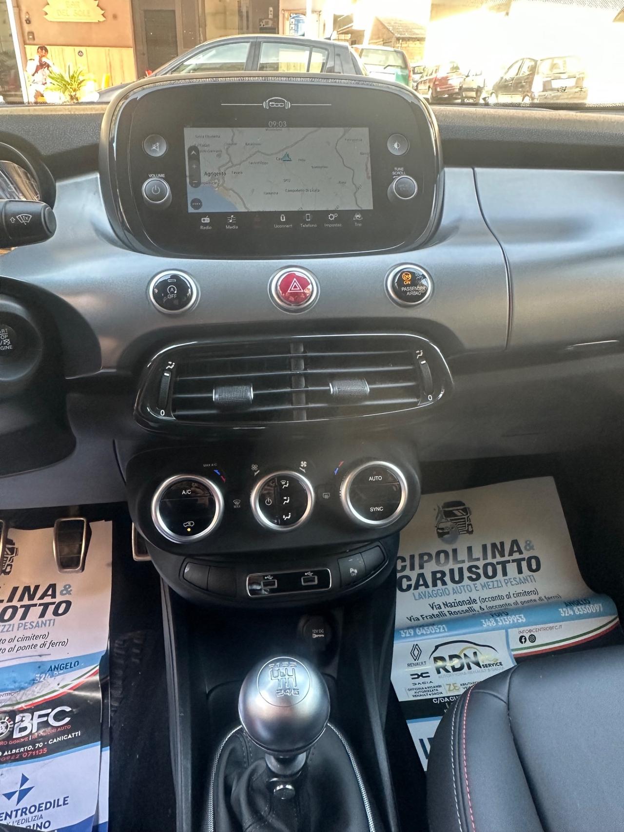 Fiat 500X 1.6 MTJ 120 CV Sport 3/2020 KM 64095 CERT 1PROP