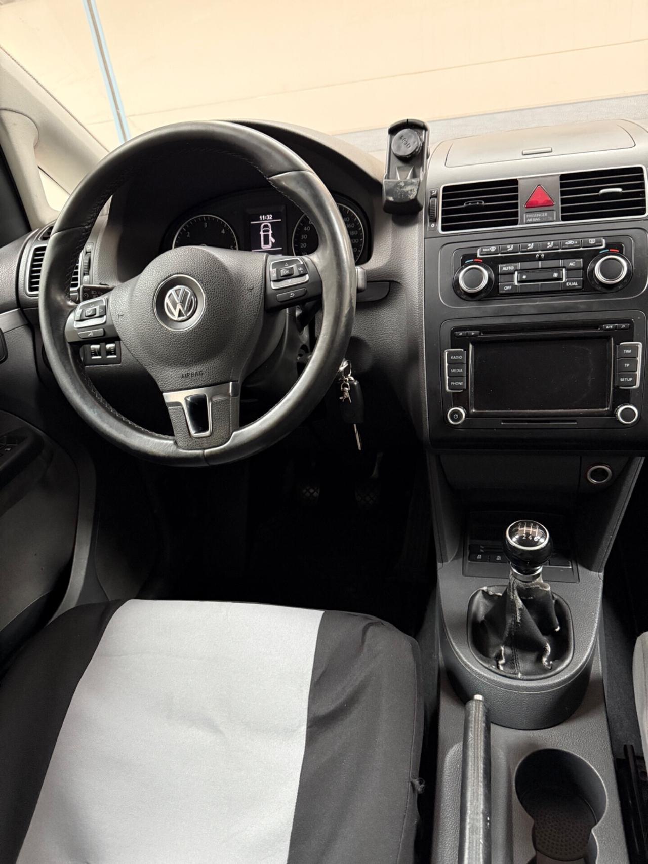Volkswagen Touran 1.6 TDI 7posti con gancio traino