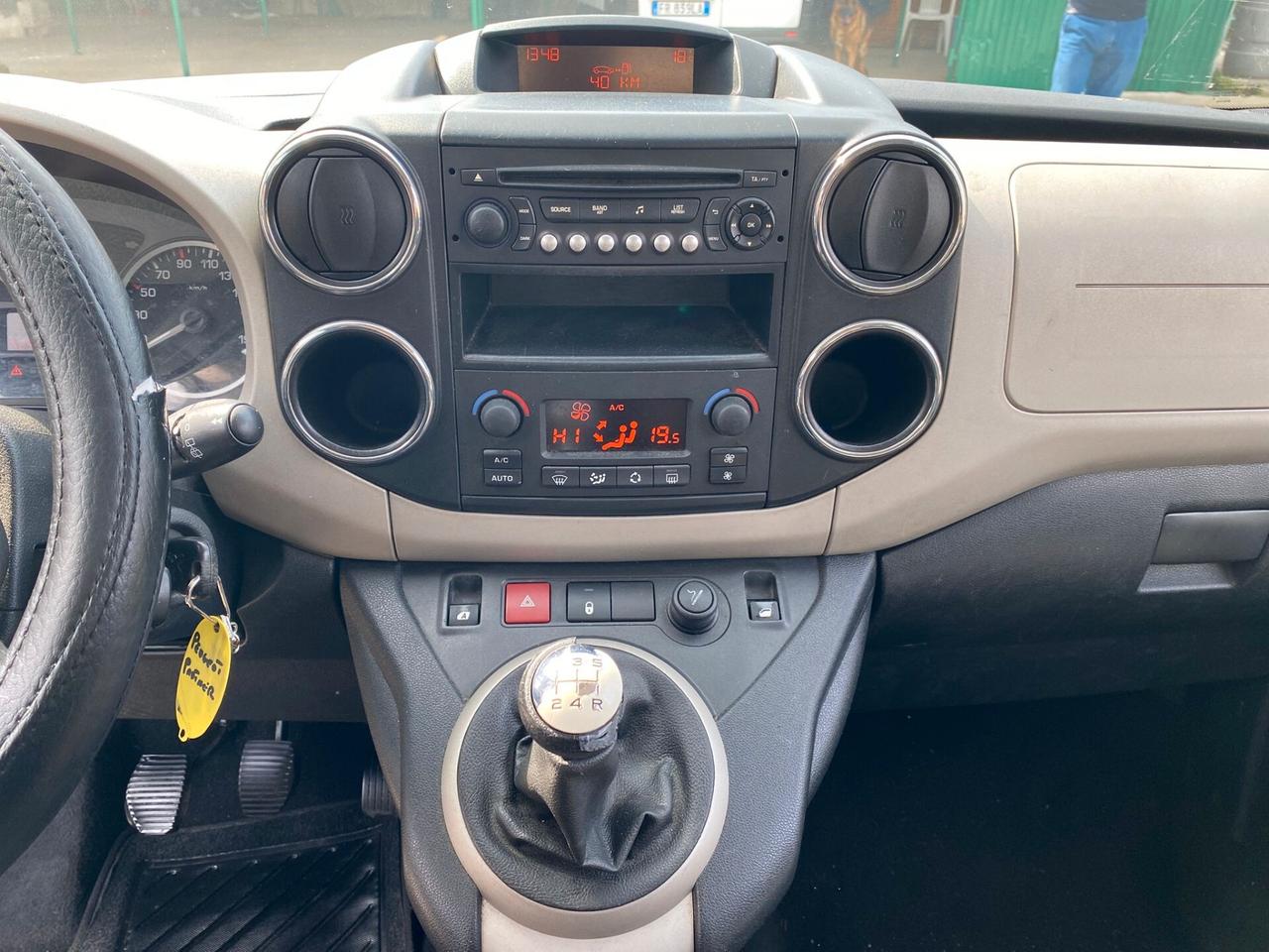 Peugeot Partner autovettura 1.6hdi full opt 2014