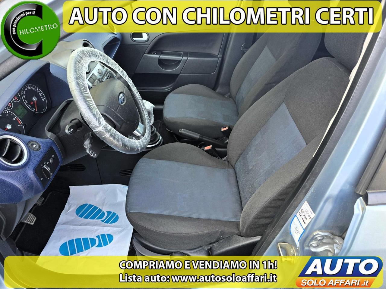 Ford Fiesta 5 Porte Fiesta 5P 1.2 16V 54.000KM NEOPATENTATI