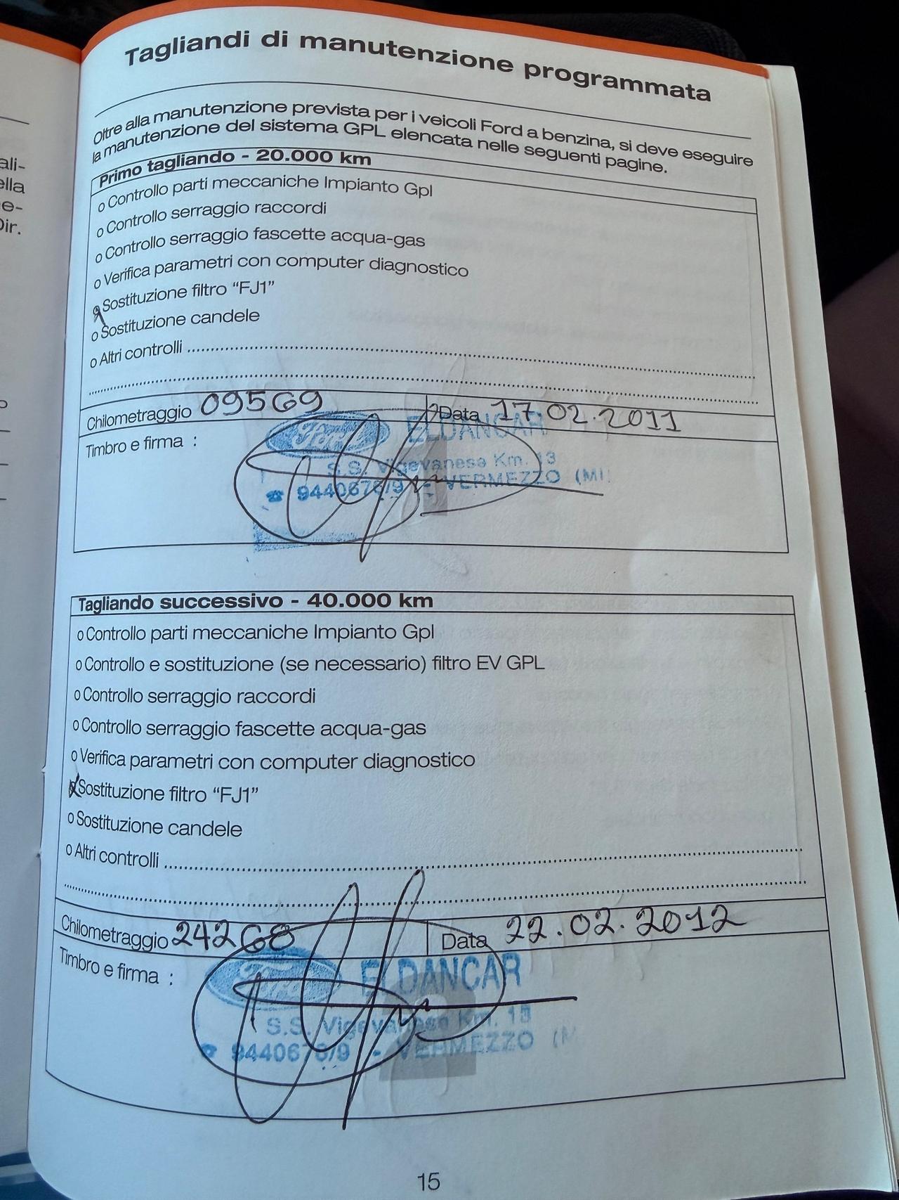 Ford Fiesta 1.4 3 porte Bz.- GPL Titanium