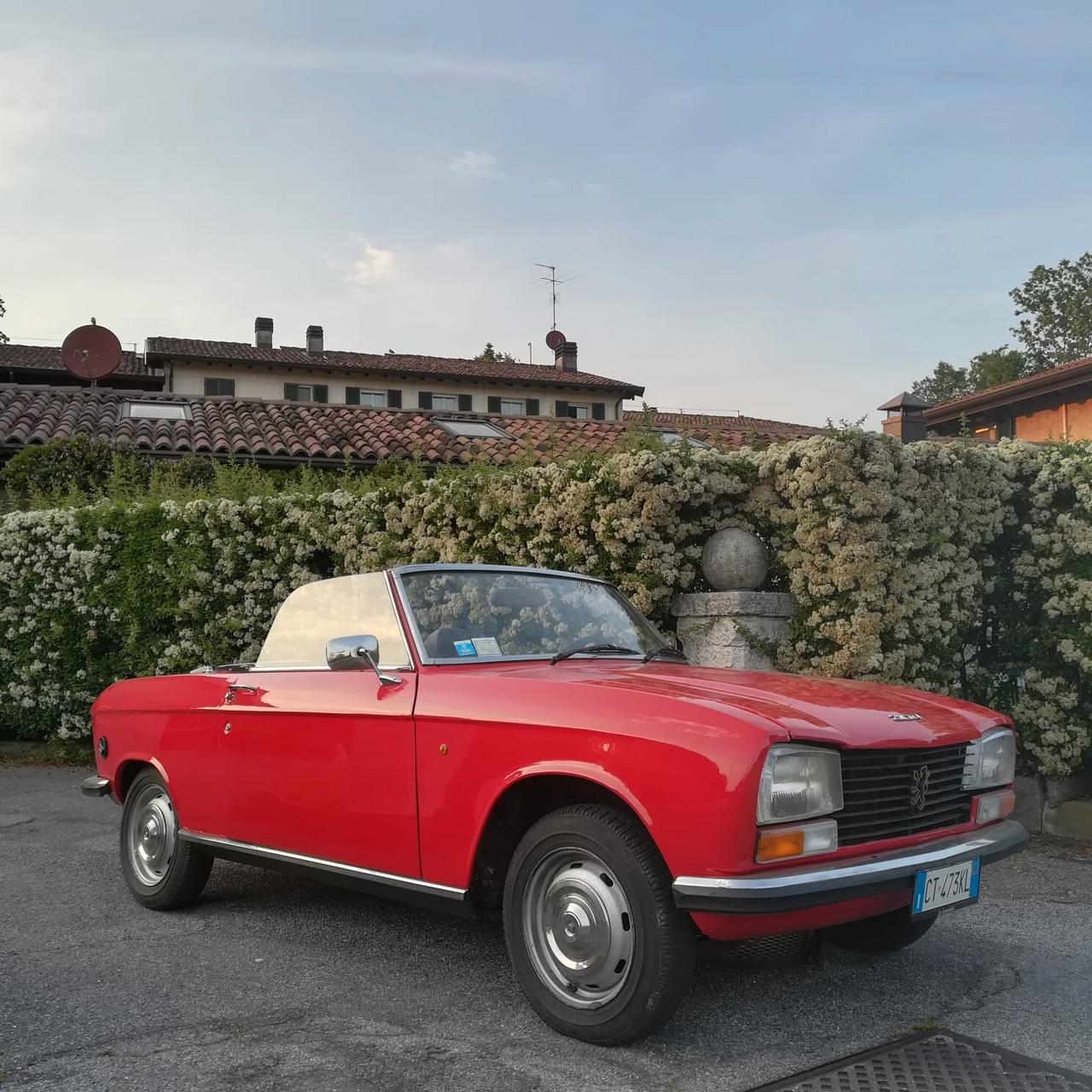 Peugeot 304 cabrio motore revisionato a nuovo