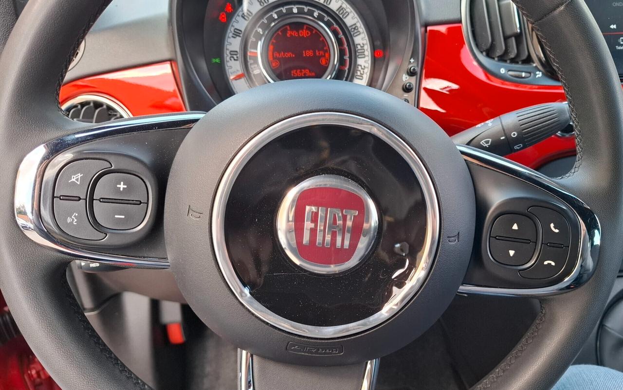 FIAT 500 1.0 Hybrid Red 15000km