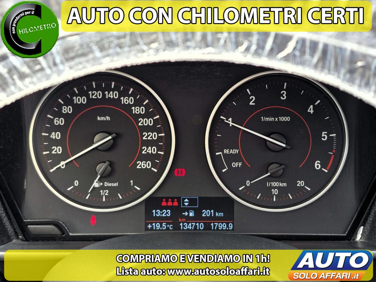 BMW 116 d MSPORT 5P EURO6B UNIPROPRIETARIO