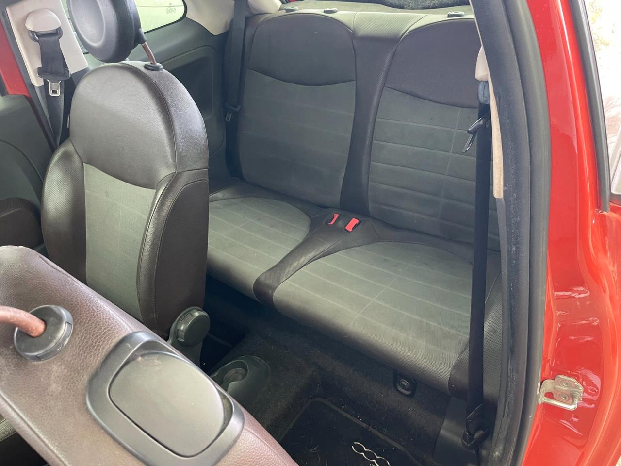 Fiat 500 1.3 MJT 75 CV Lounge Full PELLE EURO 4 NEOPATENTATI TAGLIANDATA