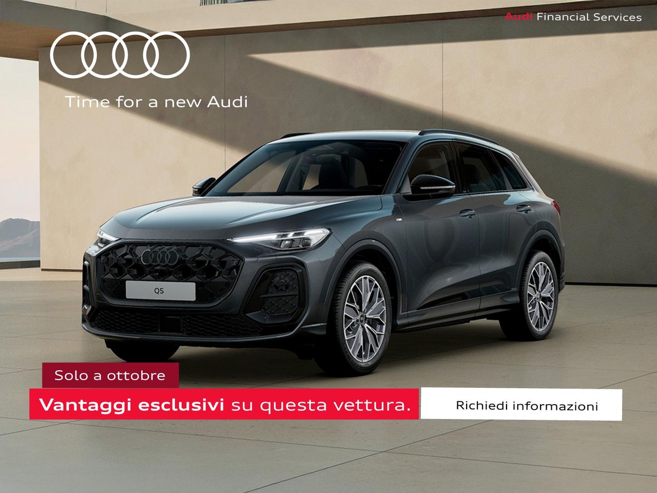 Audi Q5 2.0 tfsi mhev+ s line edition 204cv s-tronic