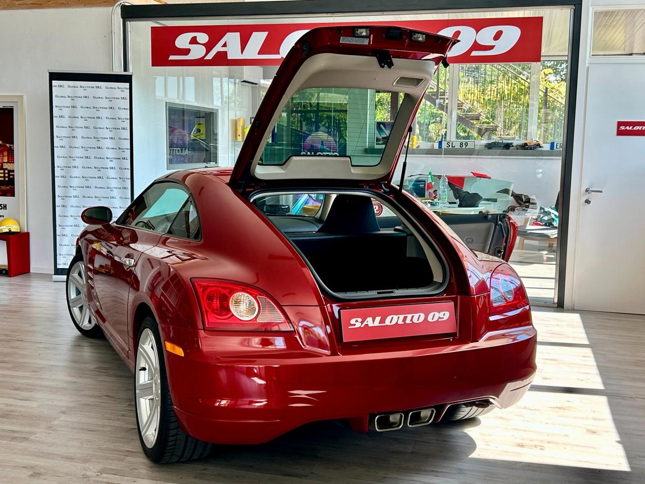 Chrysler Crossfire *67000 KM ORIGINALI *BORDEAUX*GARANZIA*ASI*COMPLETAMENTE ORIGINALE*
