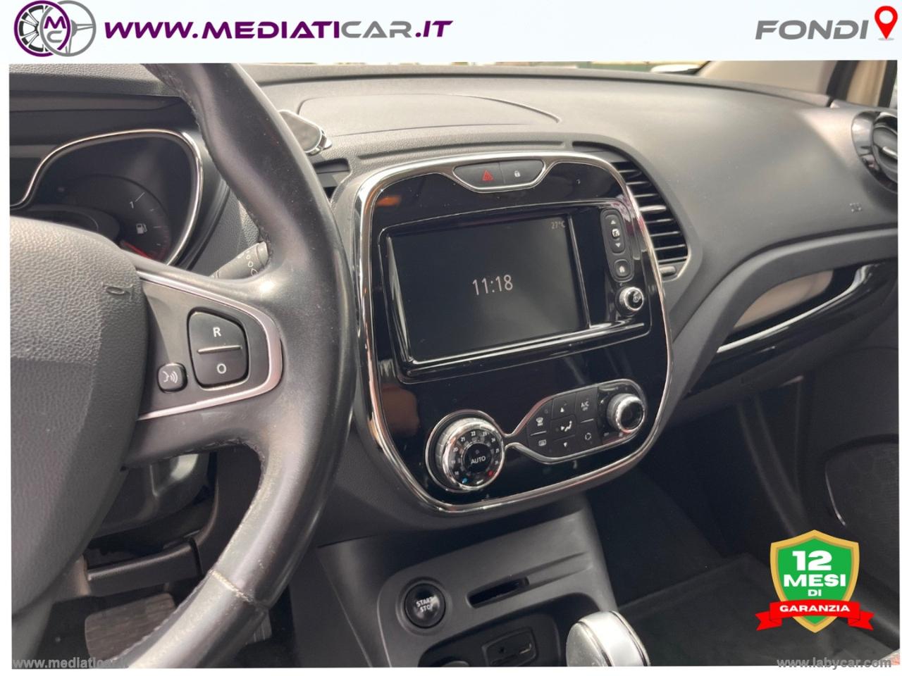 RENAULT Captur dCi 8V 90 CV EDC S&S Ener. Intens