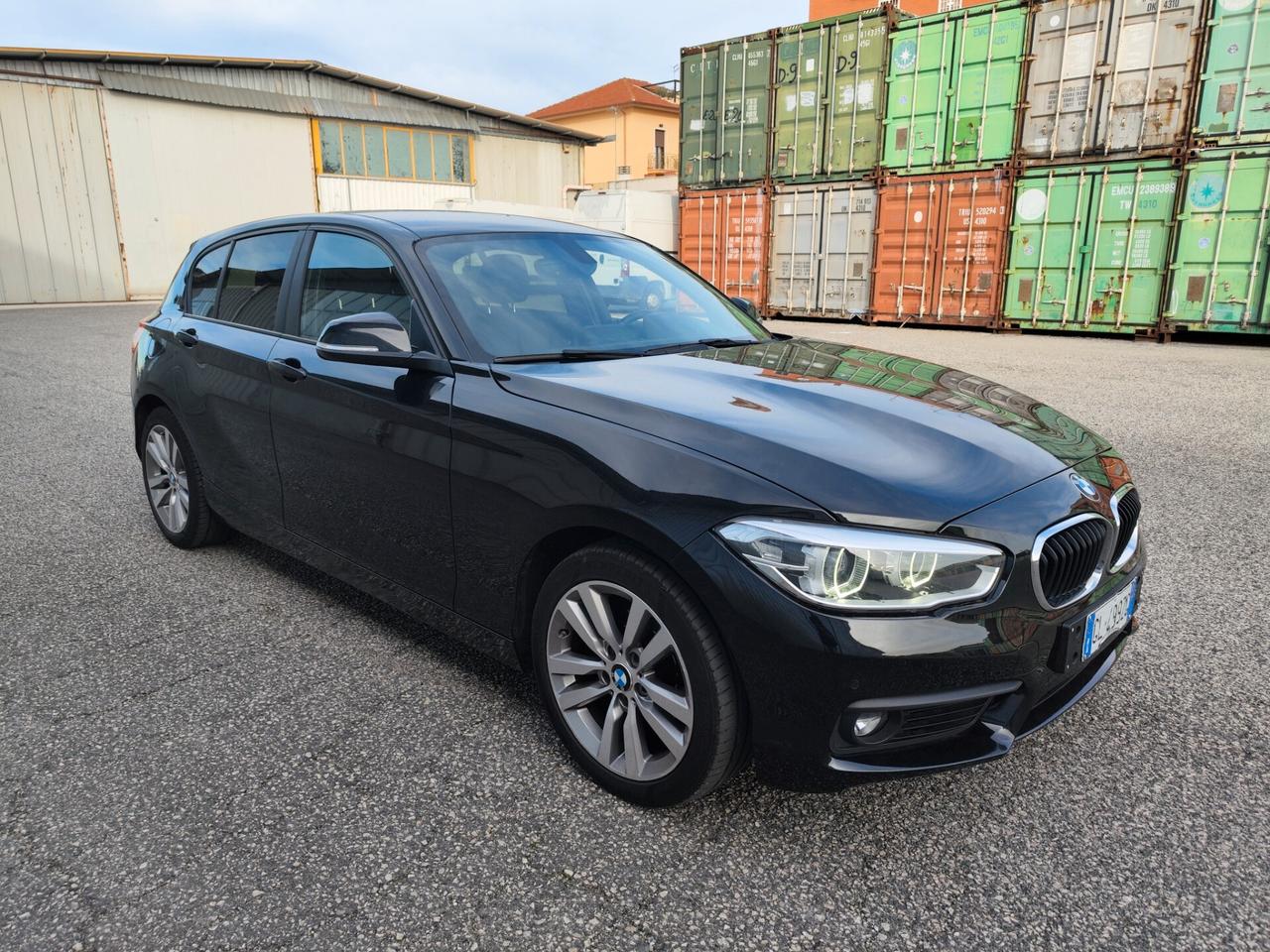 Bmw 118d 5p. Sport 150cv pelle autom telecamera post