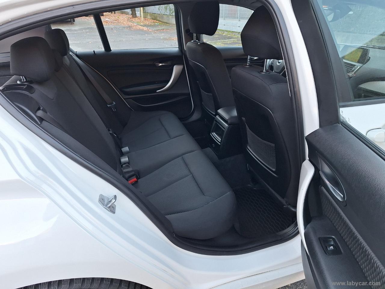 BMW 118d AUTOM. EURO 6 CRUISE SENSORI DI PARCHEGGIO