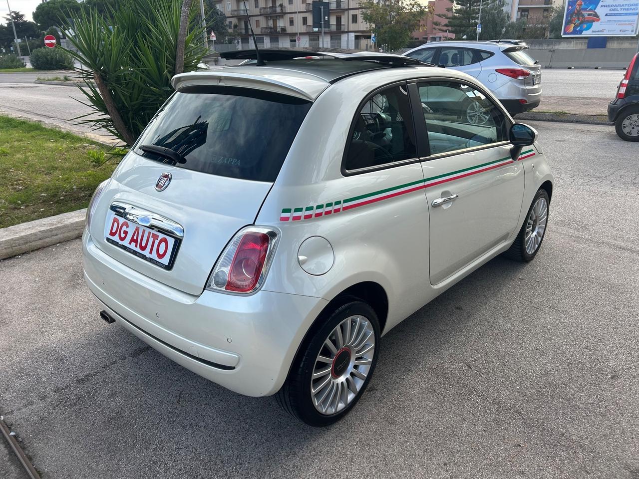 Fiat 500 1.4 benzina 100 cv 2009 Tetto apribile