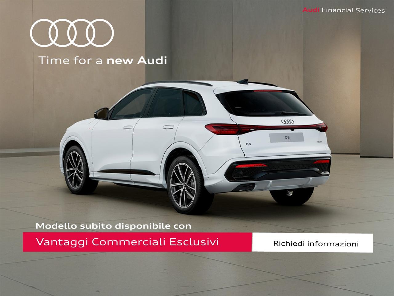 Audi Q5 2.0 tdi mhev+ s line edition quattro 204cv s-tronic