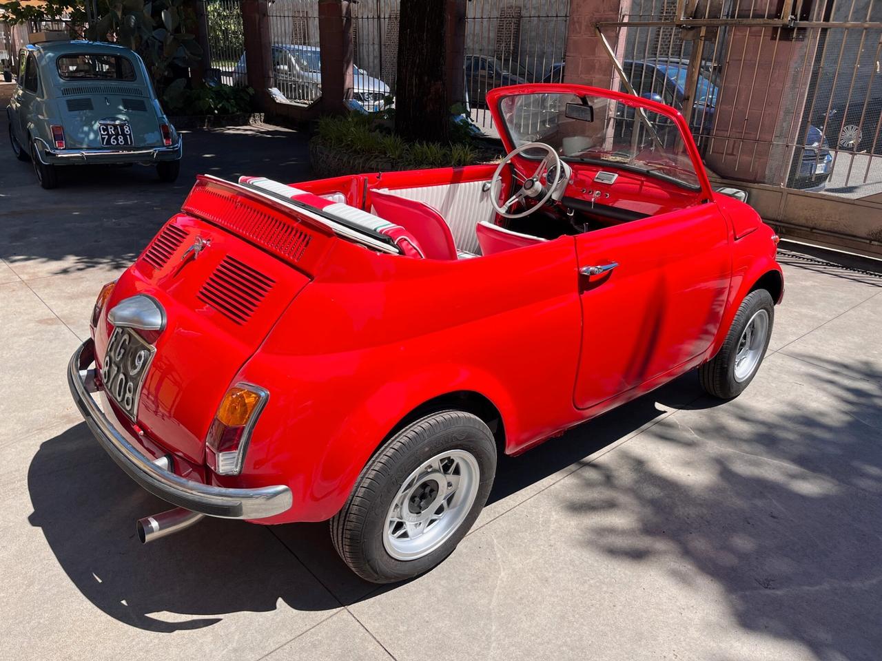 Fiat 500 F Cabrio del 1970