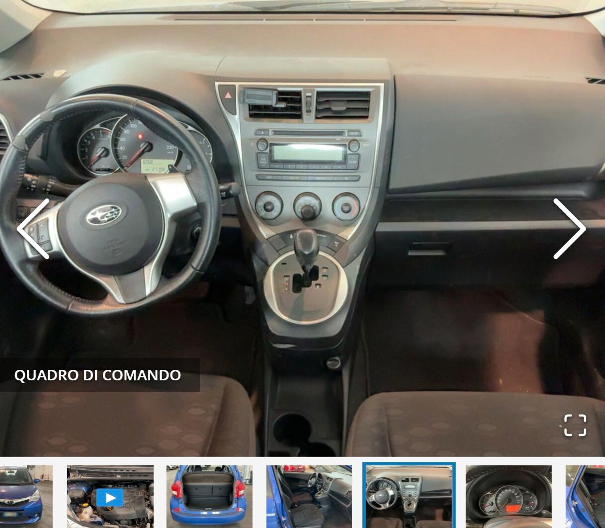 Subaru Trezia 1.4D-S 6MT Exclusive AUTOMATICA