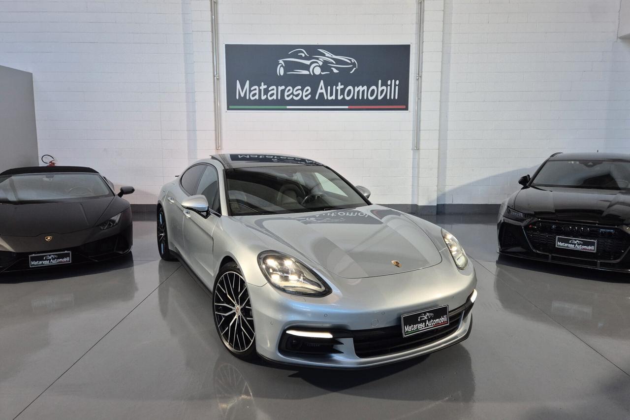 Porsche Panamera 4.0 V8 421cv Tetto PASM FullLed Radar GARANZIA