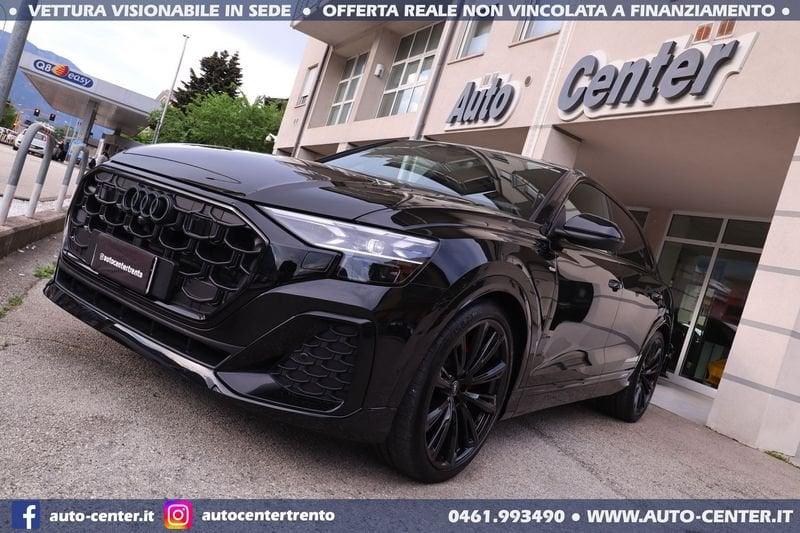 Audi Q8 50 TDI quattro S-line BLACK 23 TETTO 4RUOTESTERZANTI Sline