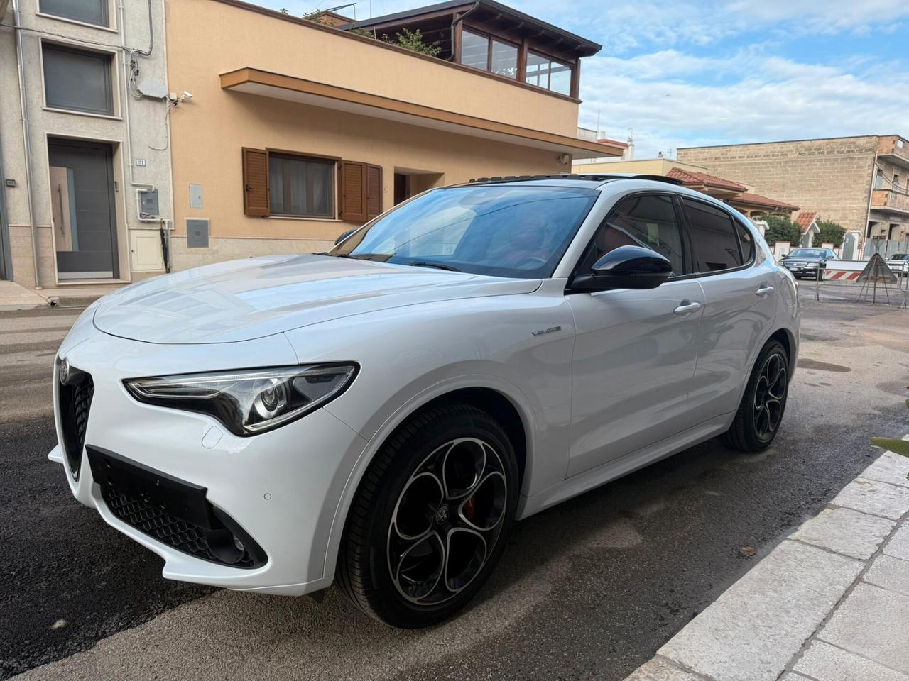 Alfa Romeo Stelvio 2.2 Turbodiesel 210 CV AT8 Q4 Veloce + Pelle + Tetto apribile