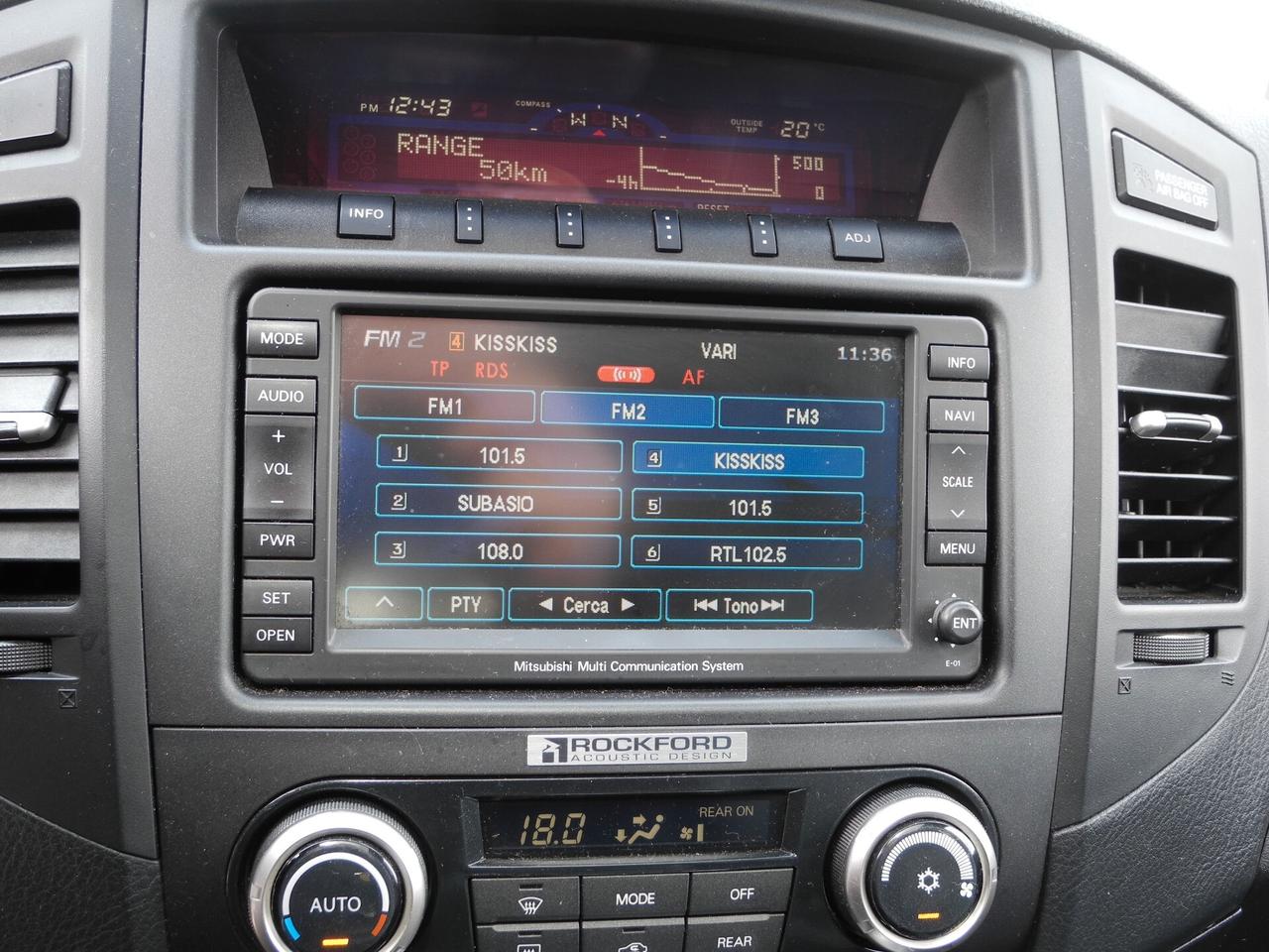 Mitsubishi Pajero 3.2 DI-D 16V 5p. Intense