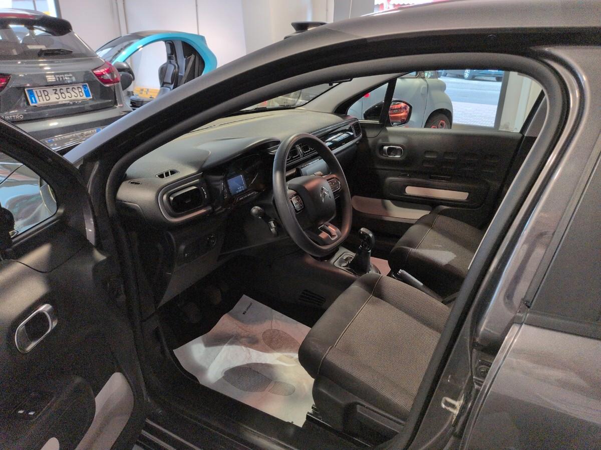 Citroen C3 1.2 83cv AZIENDALE GARANZIA 3 ANNI