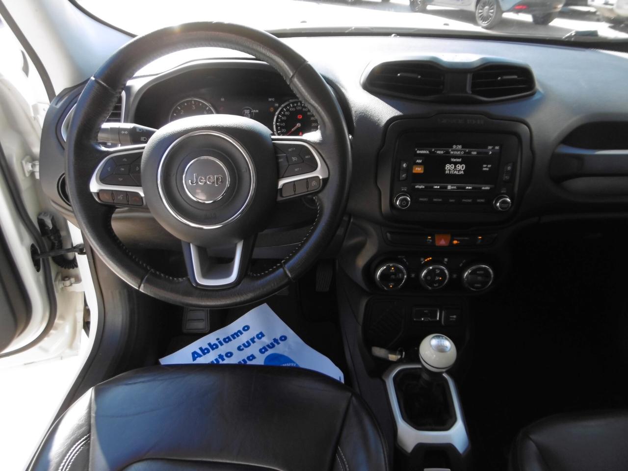 JEEP Renegade 1.6 Mjet 120 cv Limited