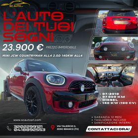 MINI JCW Countryman All4 2.0d 140kw all4