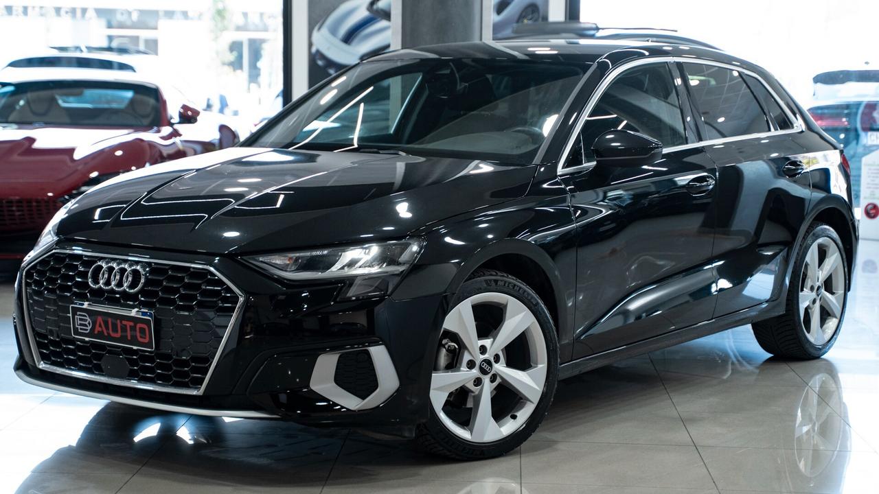 Audi A3 SPB 35 TDI S TRONIC SPORT BLACK EDITION ADVANCED NAVI FULL OPTIONAL