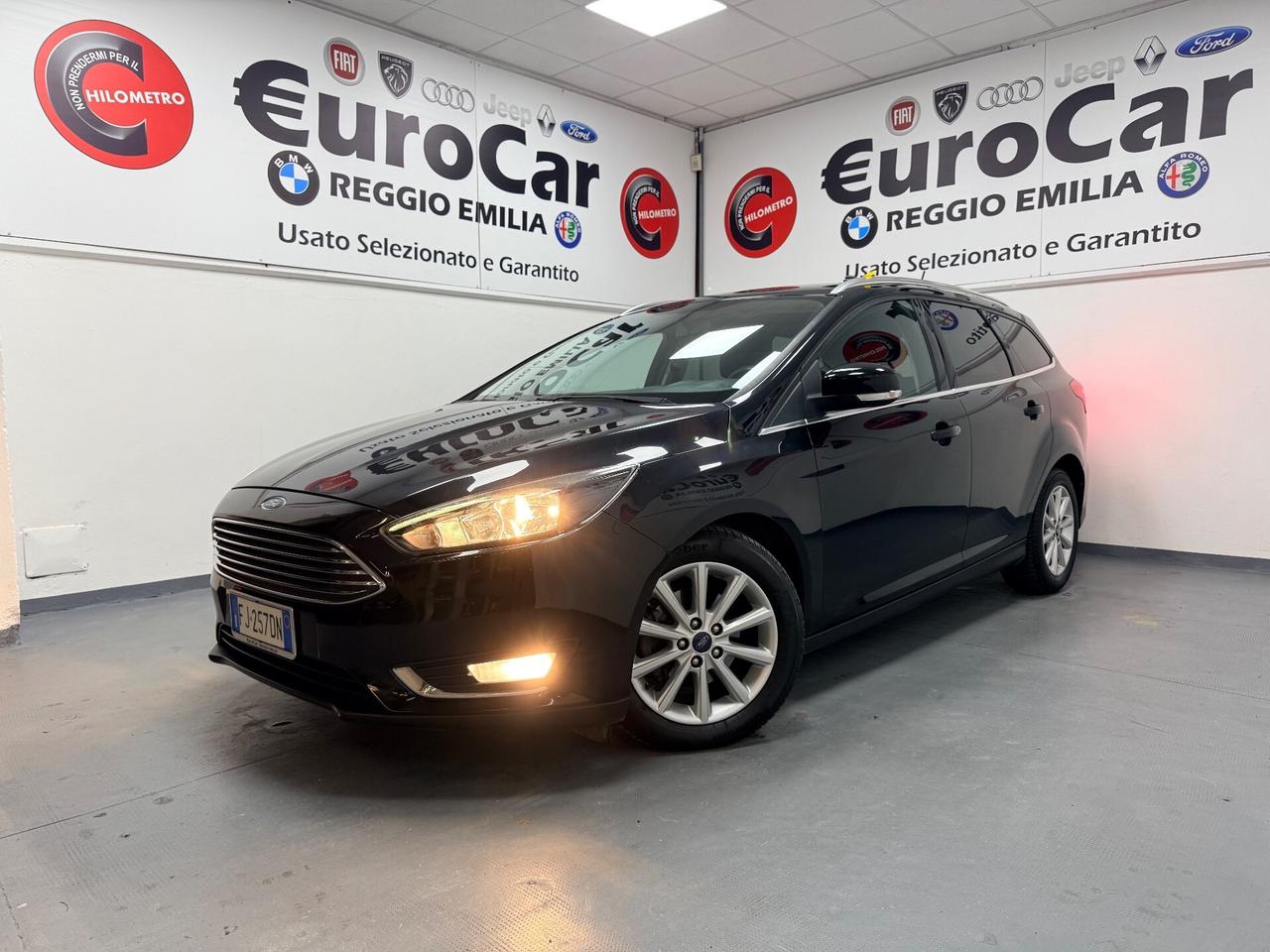 Ford Focus 1.5 TDCi 120 CV AUT. SW Titanium X 03/2017 EURO 6B NEOPATENTATI