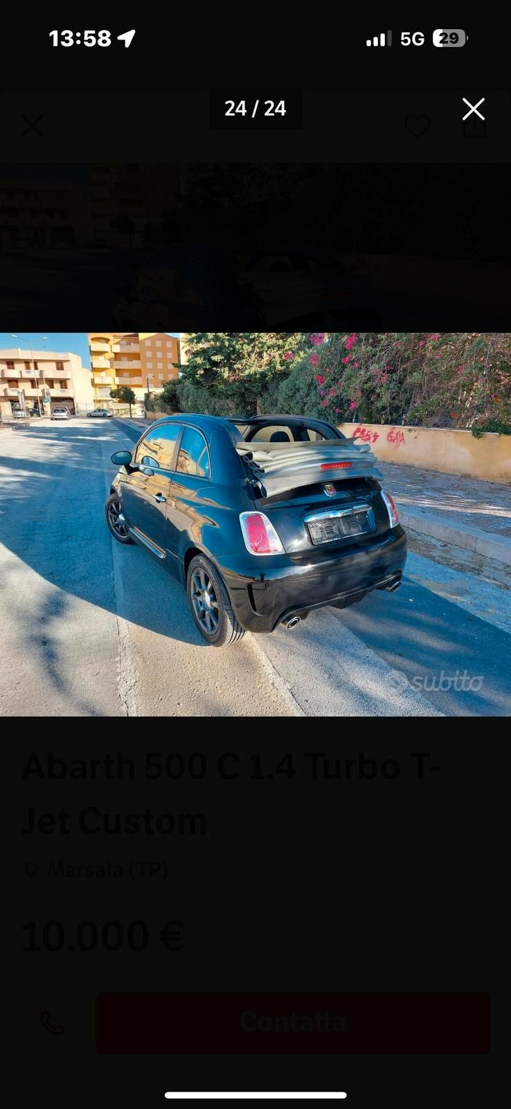 Abarth 500 C 1.4 Turbo T-Jet Custom