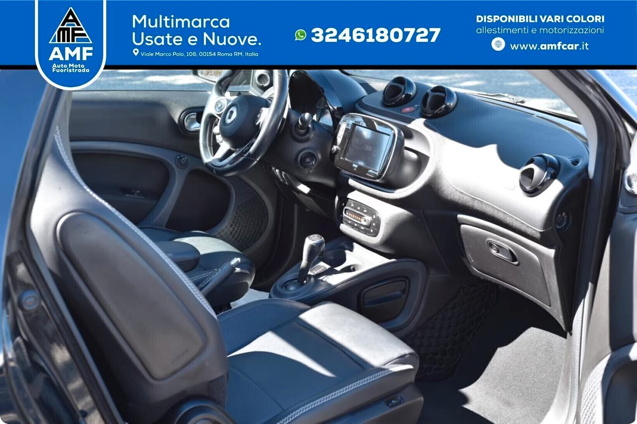 Smart ForTwo BRABUS 109cv Cabrio GRIGIO OPACO NAVICAMERA JBL