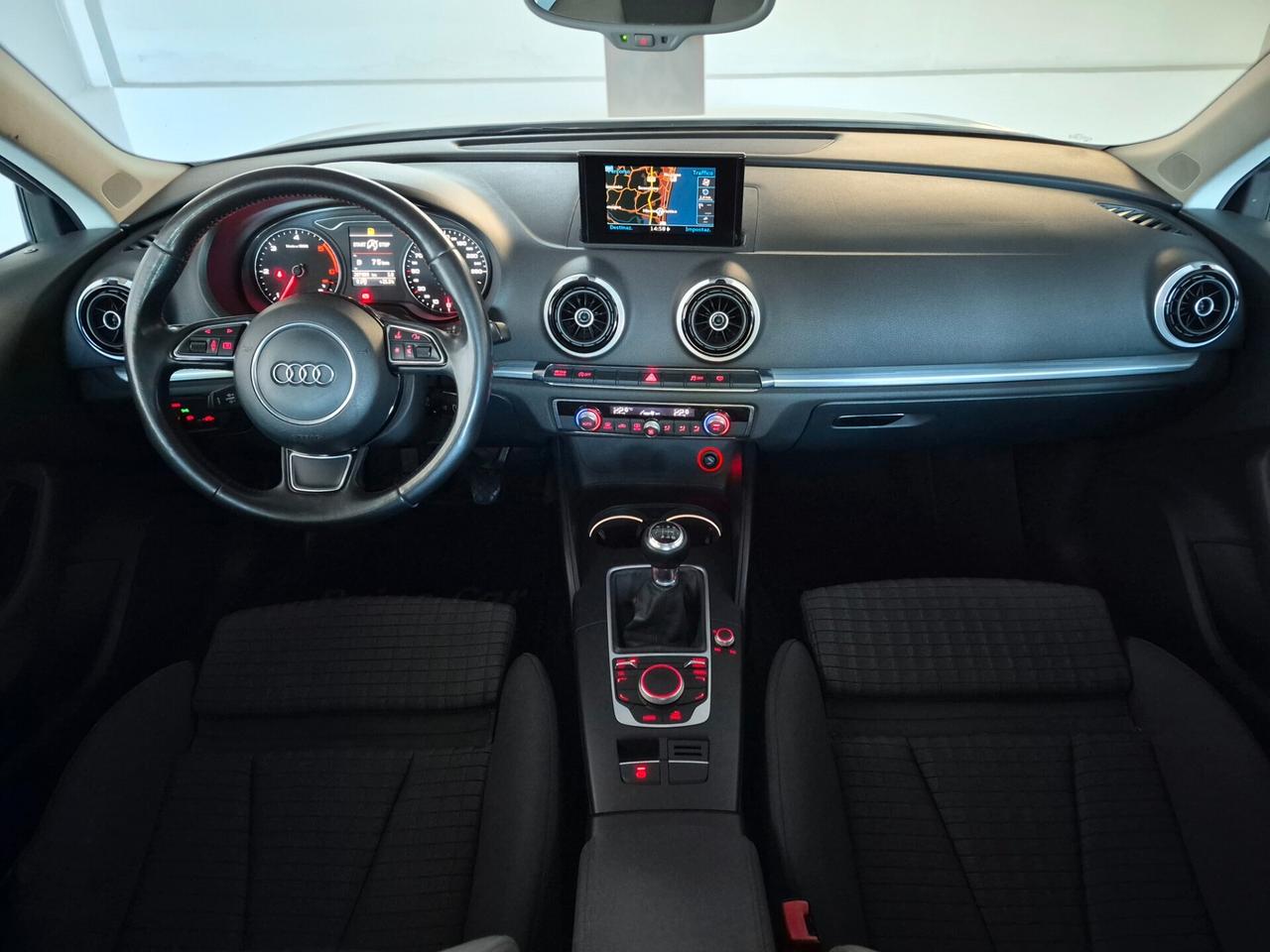 Audi A3 2.0 TDI AMBITION UNIPROPRIETARIO XENO PLUS NAVI AUDI DRIVE SELECT BLUETOOTH C.17 LAVAFARI CRUISE CONTROL