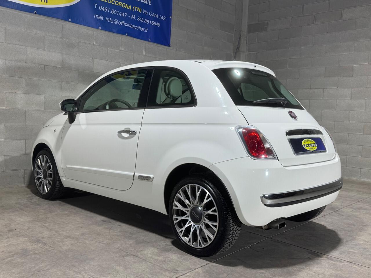 FIAT 500 1.2 69CV TETTO PANORAMICO UNIPROPRIETARIO