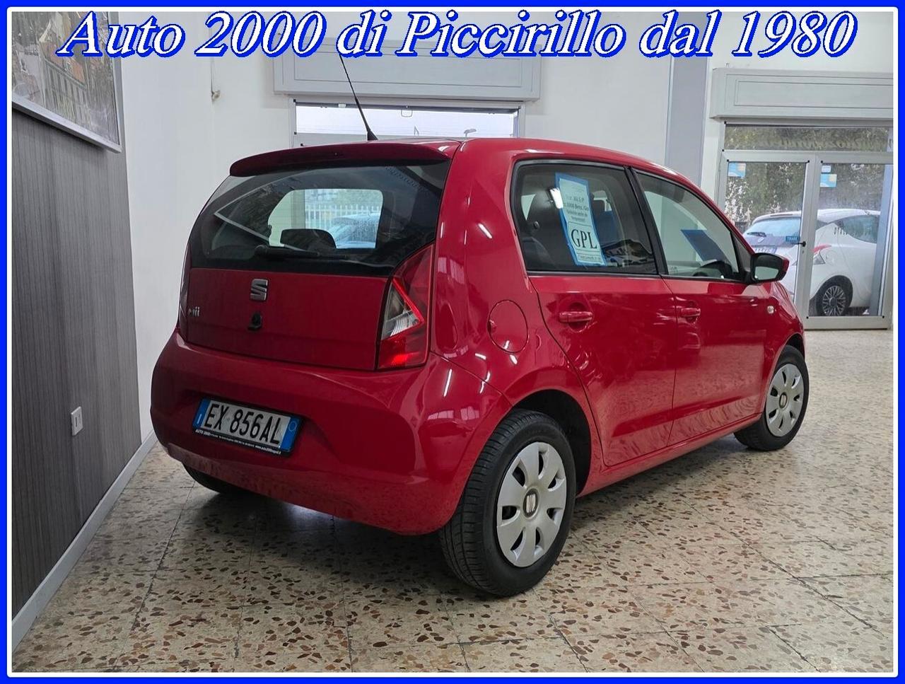 Seat Mii 5/P 1000 con GPL Garanzia 12 mesi