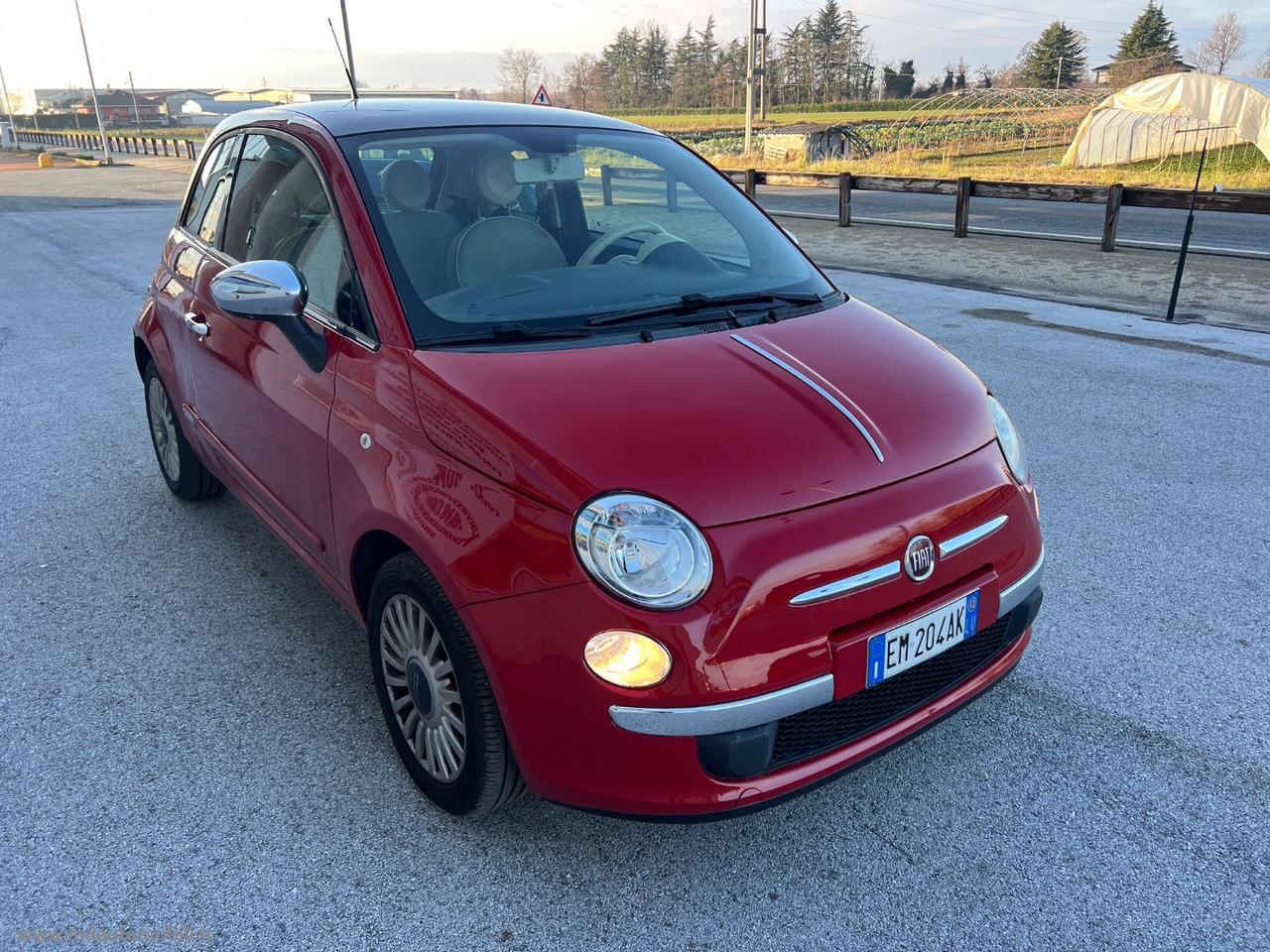 FIAT 500 1.2 Lounge SOLO KM.112000 TETTO PANORAMA