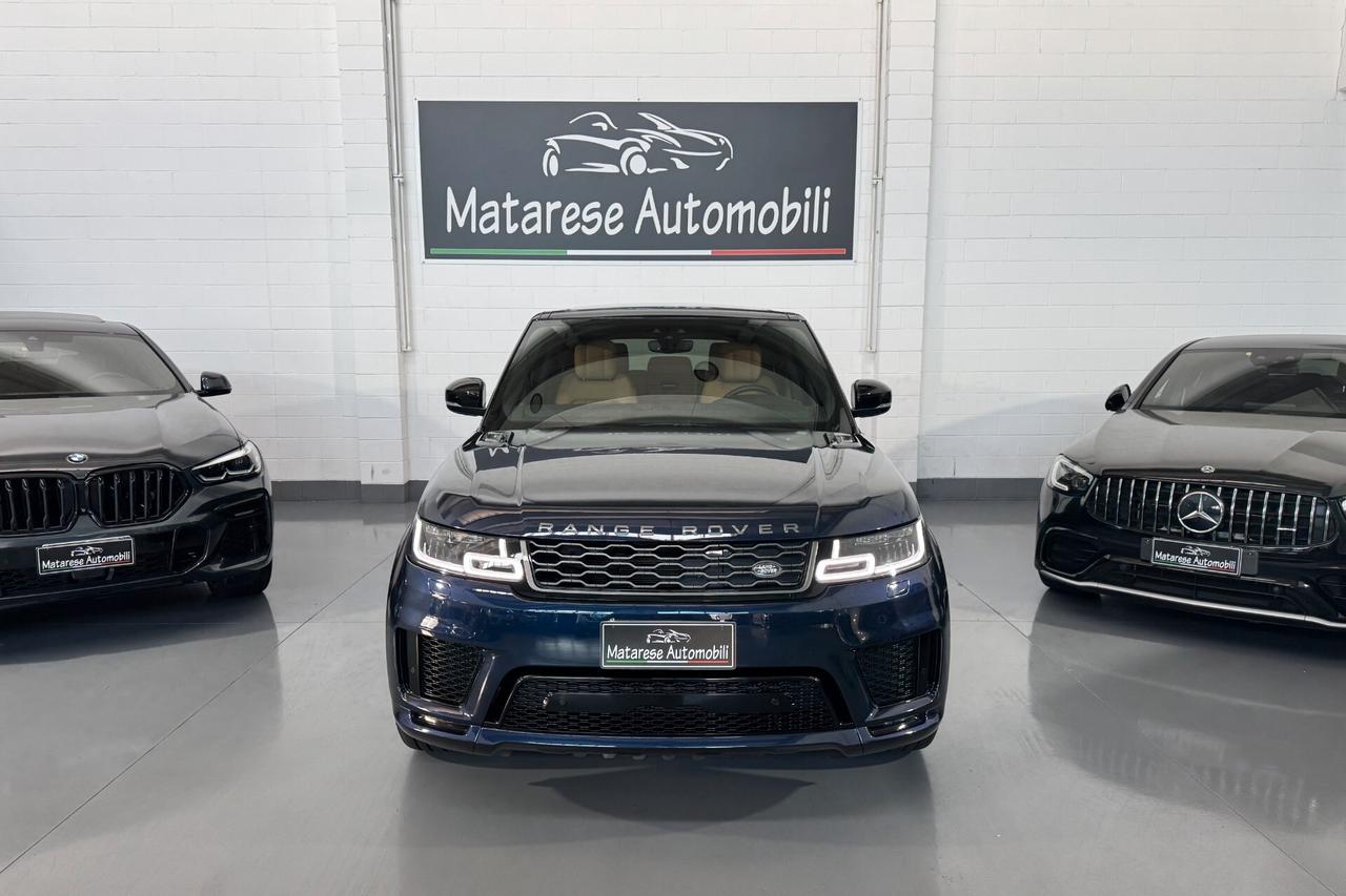 Land Rover Range Rover Sport HSE P400e Dynamic PHEV 2.0cc 404cv Tagliandi ufficiali Tetto apribile Gancio Traino