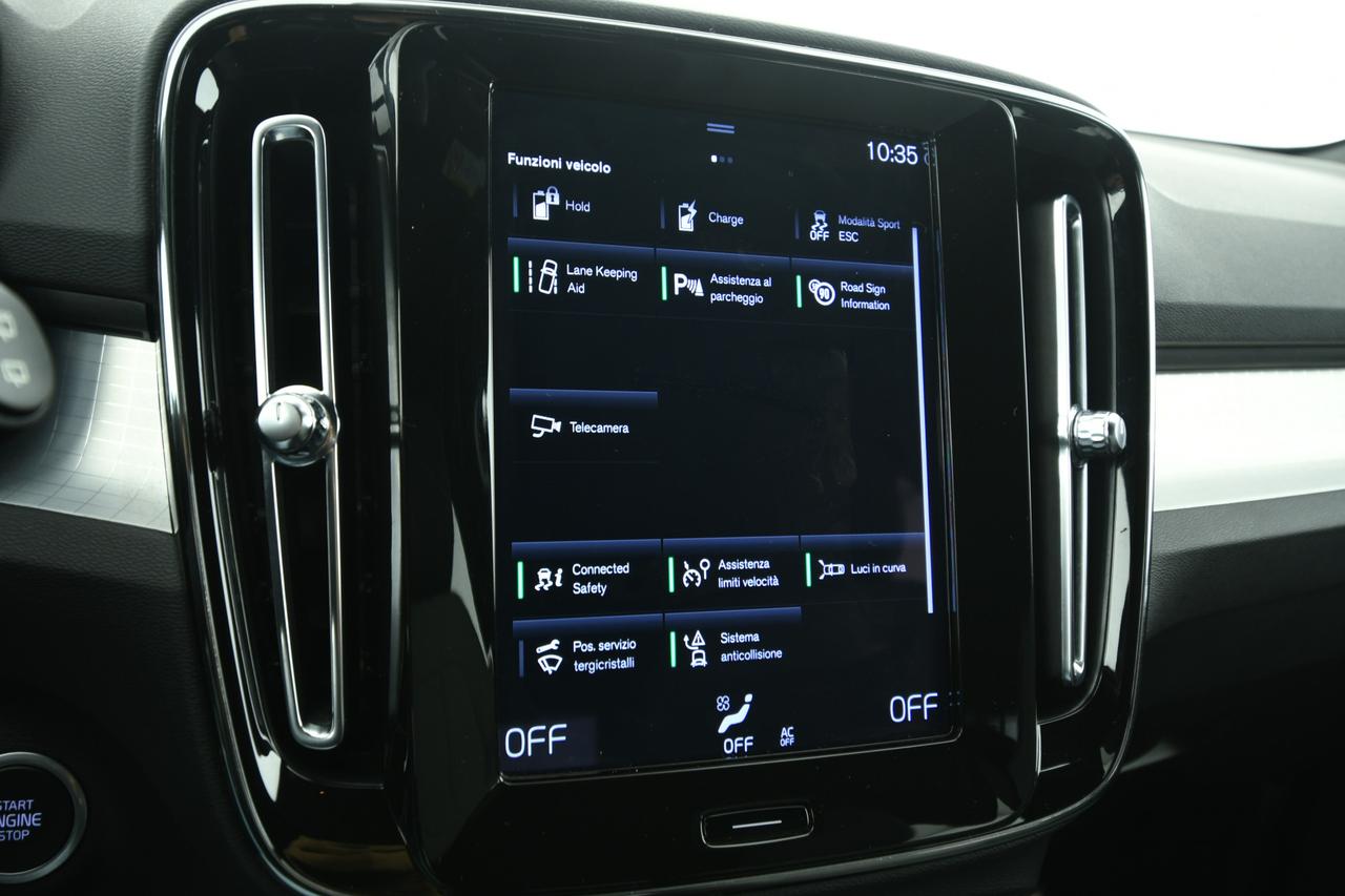 VOLVO XC40 N1 T4 recharge plug-in hybrid Core auto PREZZO+IVA+CAMERA