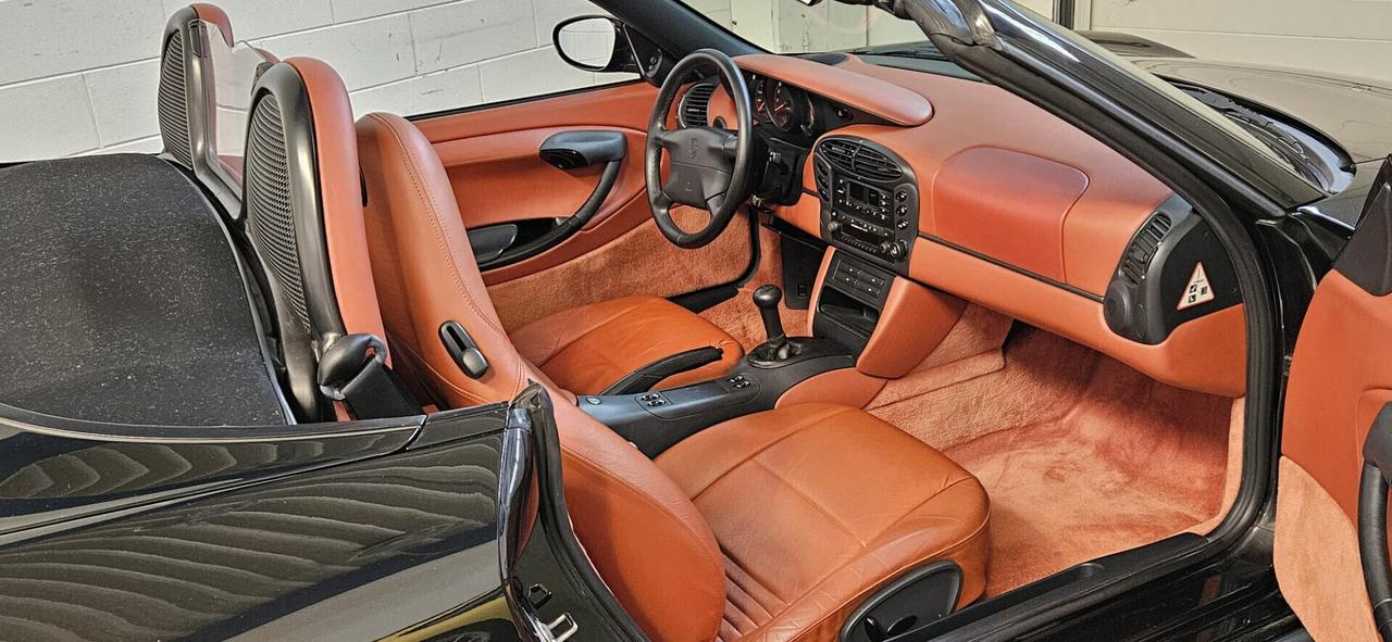 Porsche Boxster 2.5i 24v Manuale, Pelle Totale Rossa