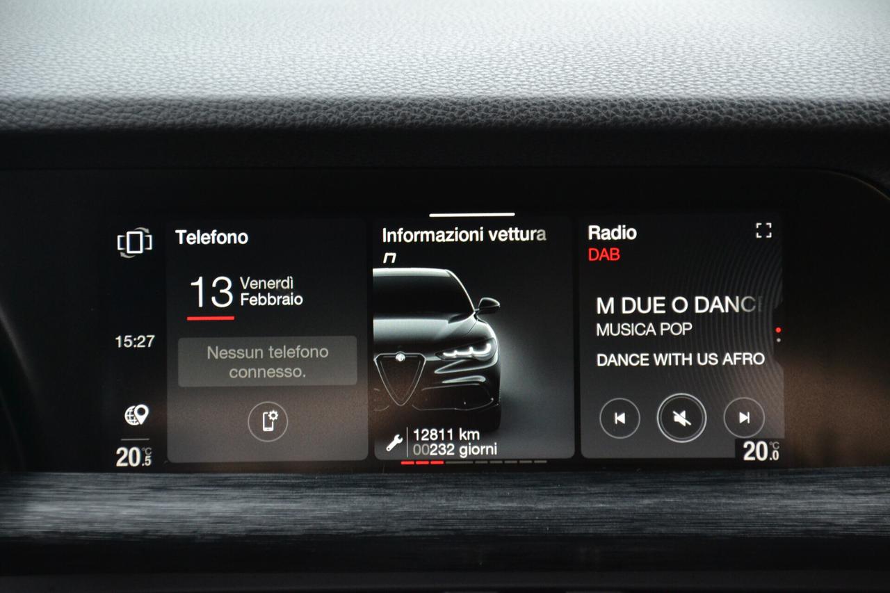 Alfa Romeo Stelvio 2.2 160CV AT8 SPRINT MY23 *PREZZO REALE**UNIPRO''*