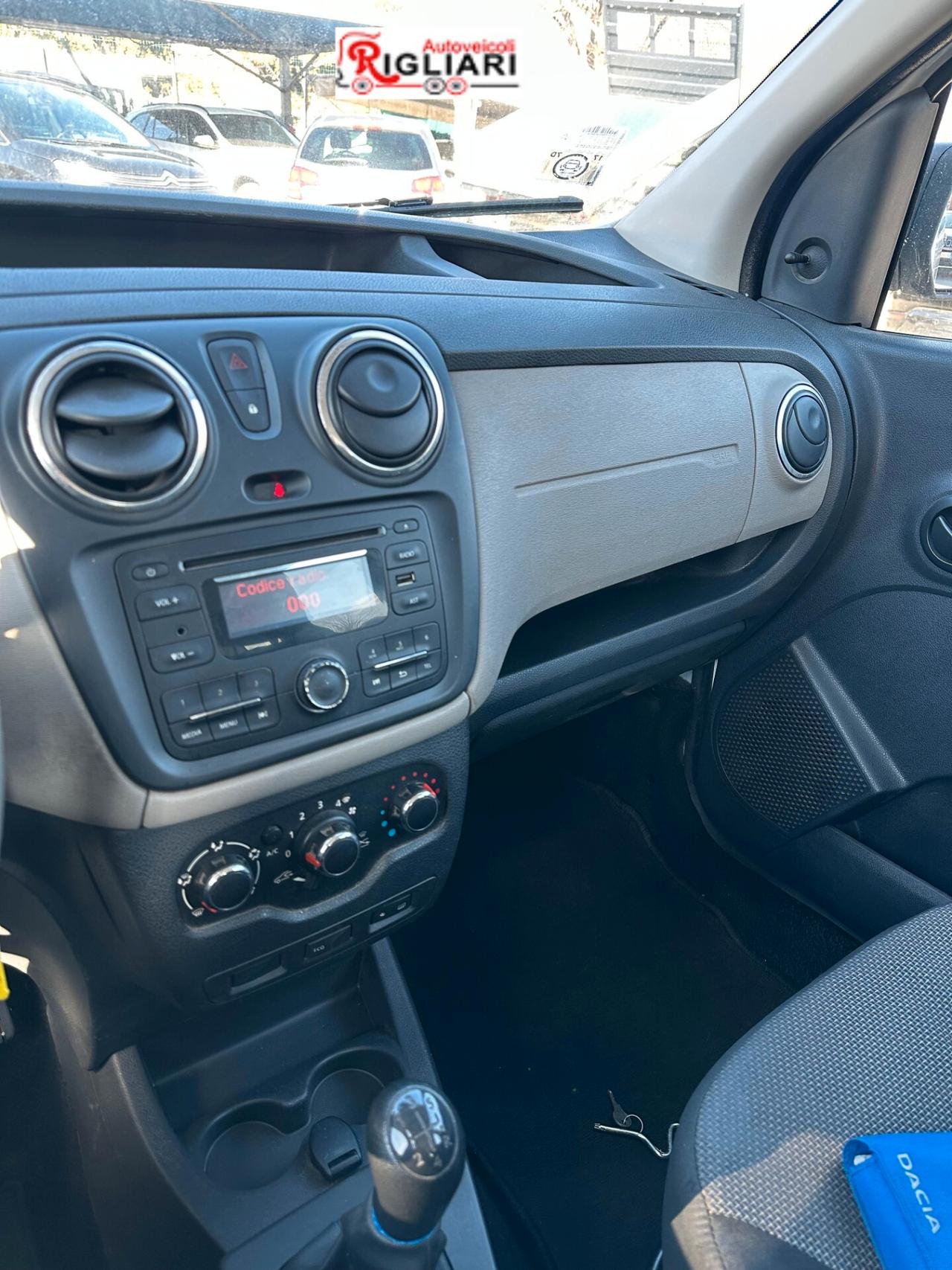 Dacia Dokker 75CV Lauréate Family - Anno 2016 - 5 posti