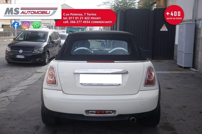 MINI Mini Mini Cooper Mini Cabrio 1.6 One 98cv FL 72KW ANNO 2011