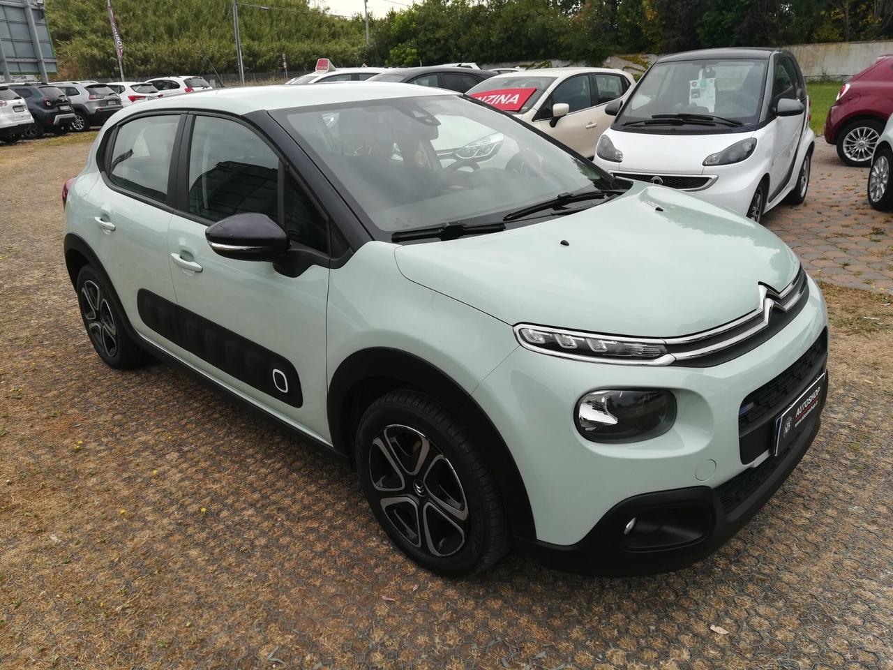 CITROEN - C3 - PureTech 82 Shine - NEOPATENTATI - FINANZIABILE - PERMUTE