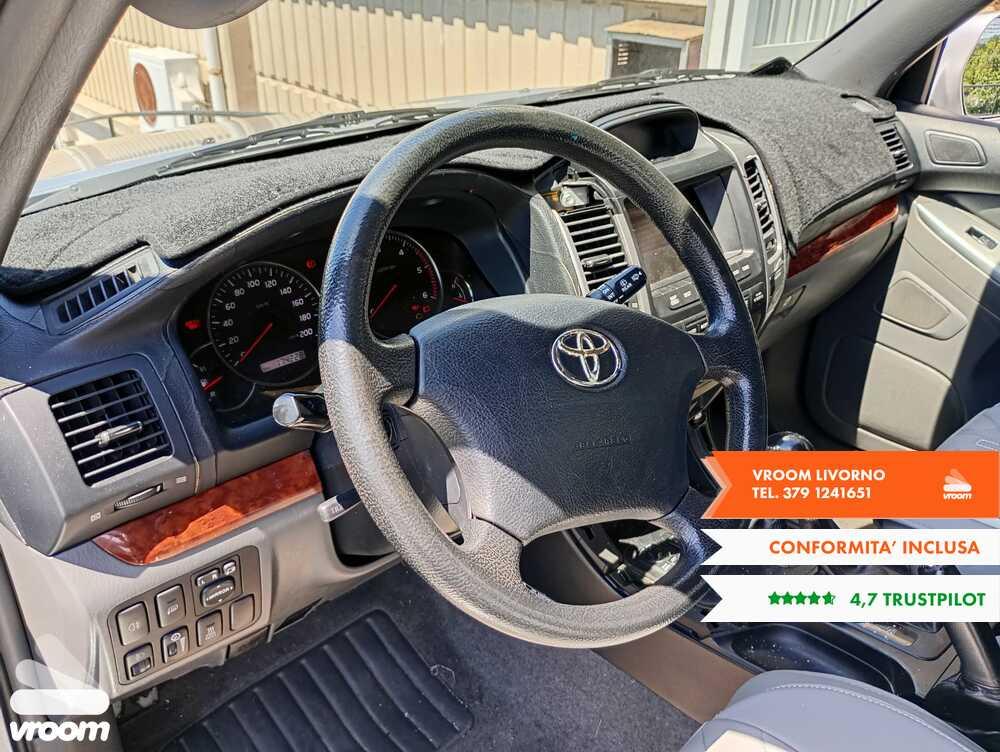 TOYOTA Land Cruiser 3.0 7 POSTI GANCIO TRAINO