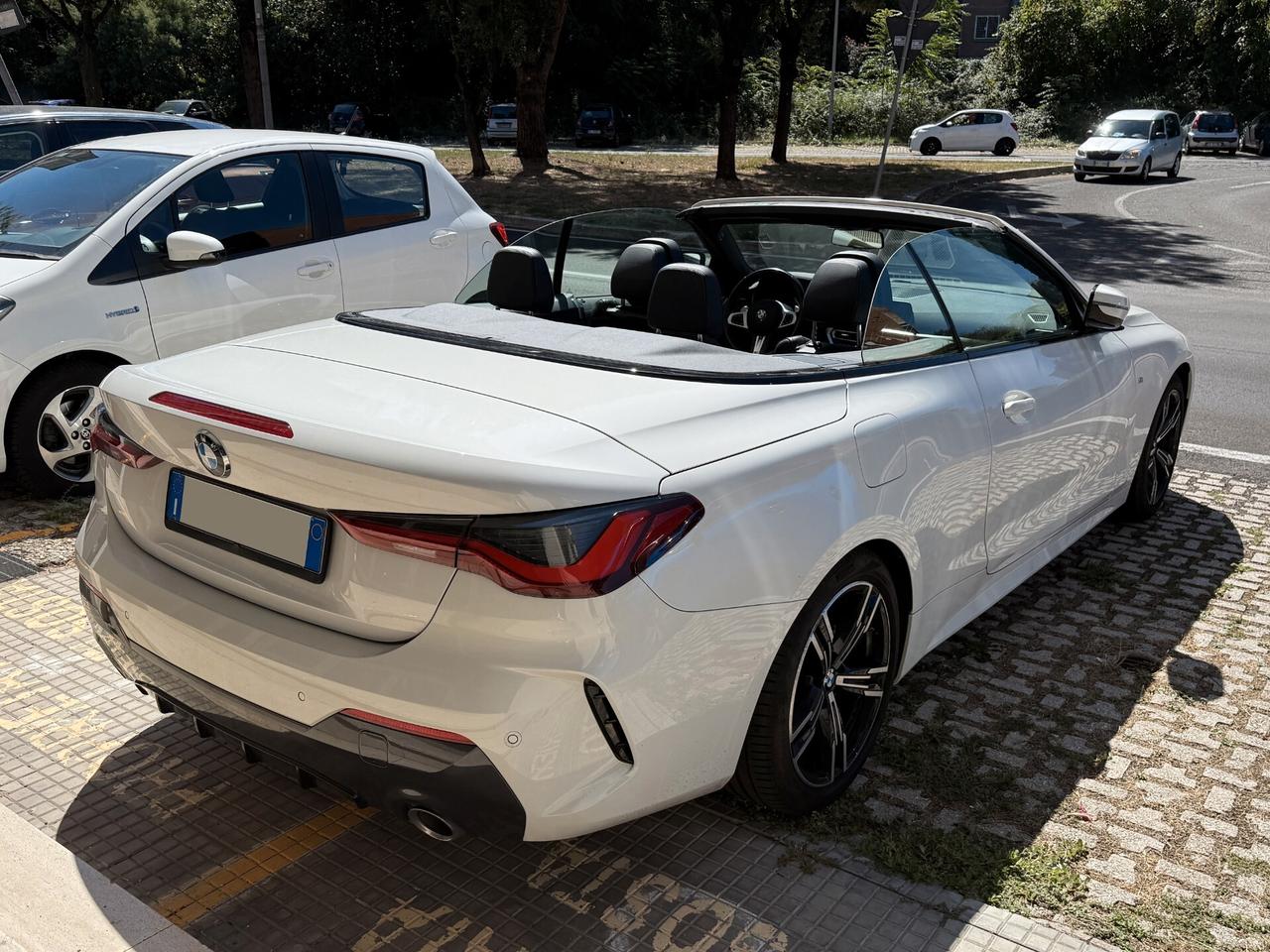 Bmw 420 i M Sport Cabrio full optional prezzo reale no vincolo finanziamento air scarf leve al volante
