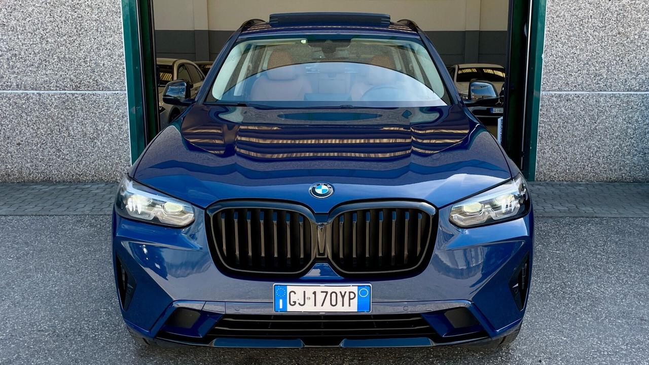 Bmw X3 X-DRIVE 48V 2.0 ADVANTAGE 190CV - FULL LED, TETTO, PELLE