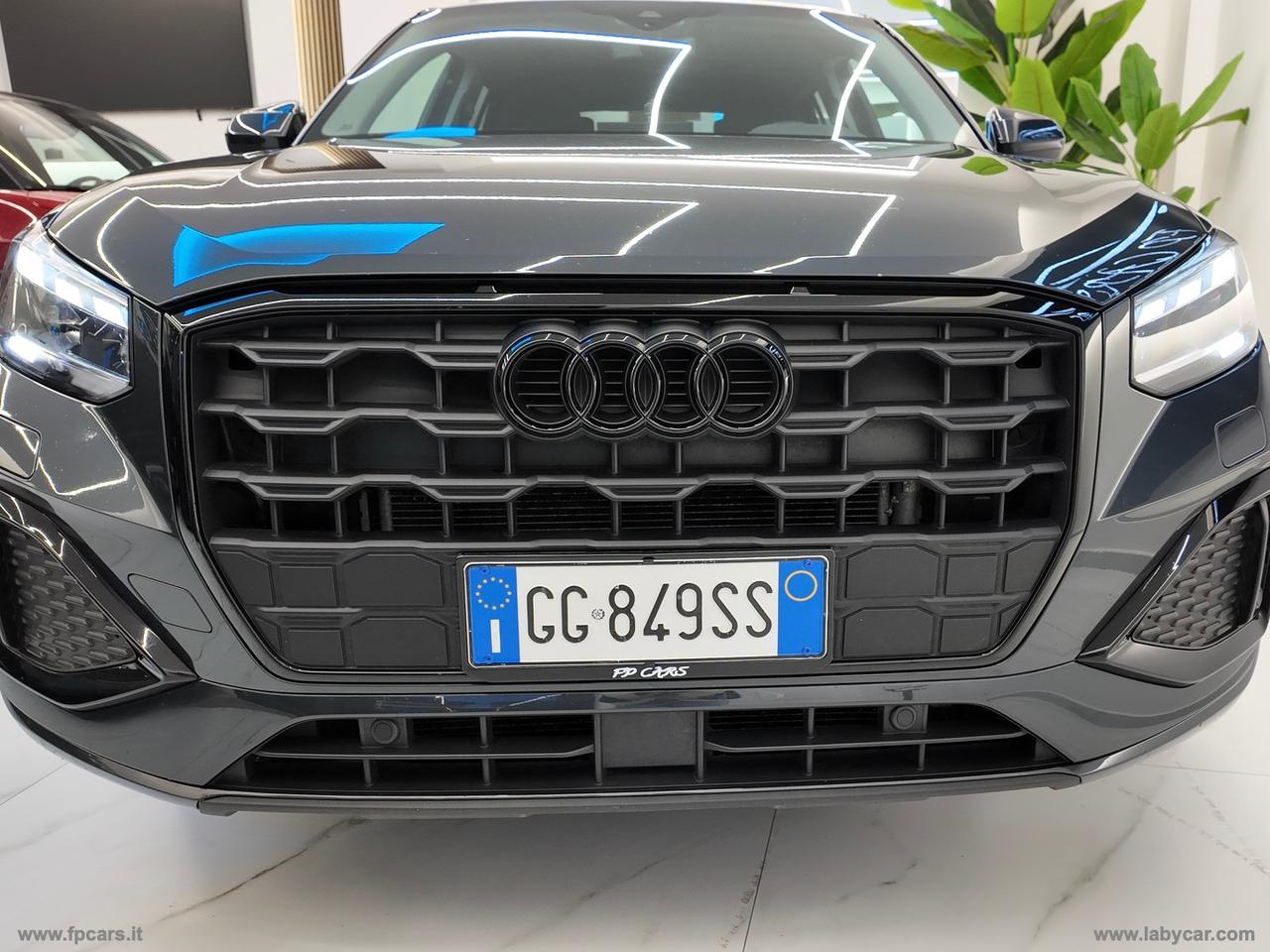 AUDI Q2 30 TDI S tronic Identity Black
