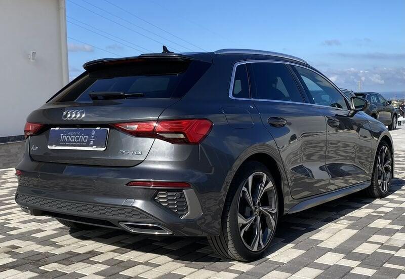 Audi A3 SPB S Line interno ed esterno 2.0 TDI 150CV S-Tronic 35