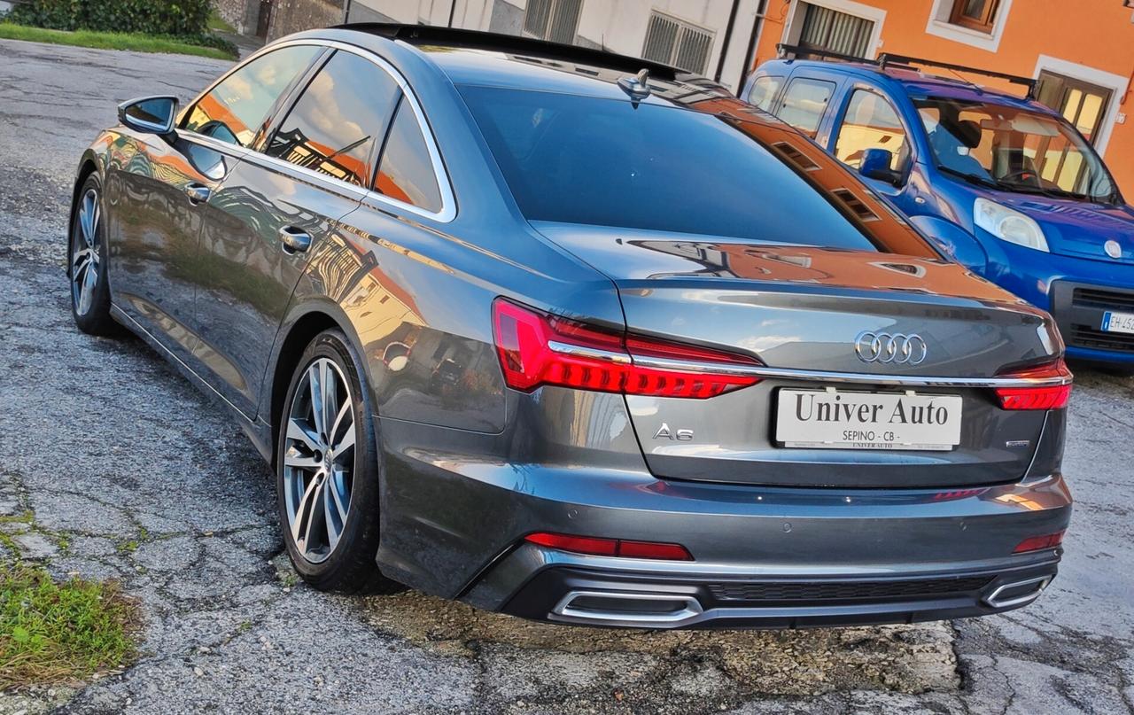 Audi A6 40 2.0 TDI Mhev 204cv Quattro S-Line Int/ext Tetto Apribile..!!!..Full...!!!