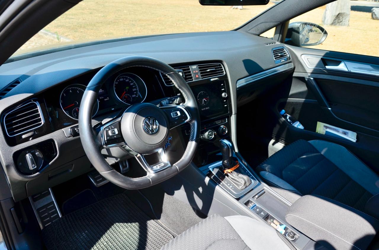 VOLKSWAGEN GOLF 5p 1.5 TSI R-LINE SPORT EDITION 150cv DSG, UFF ITALIANA, EURO 6D, APPLE ANDROID, PERMUTE