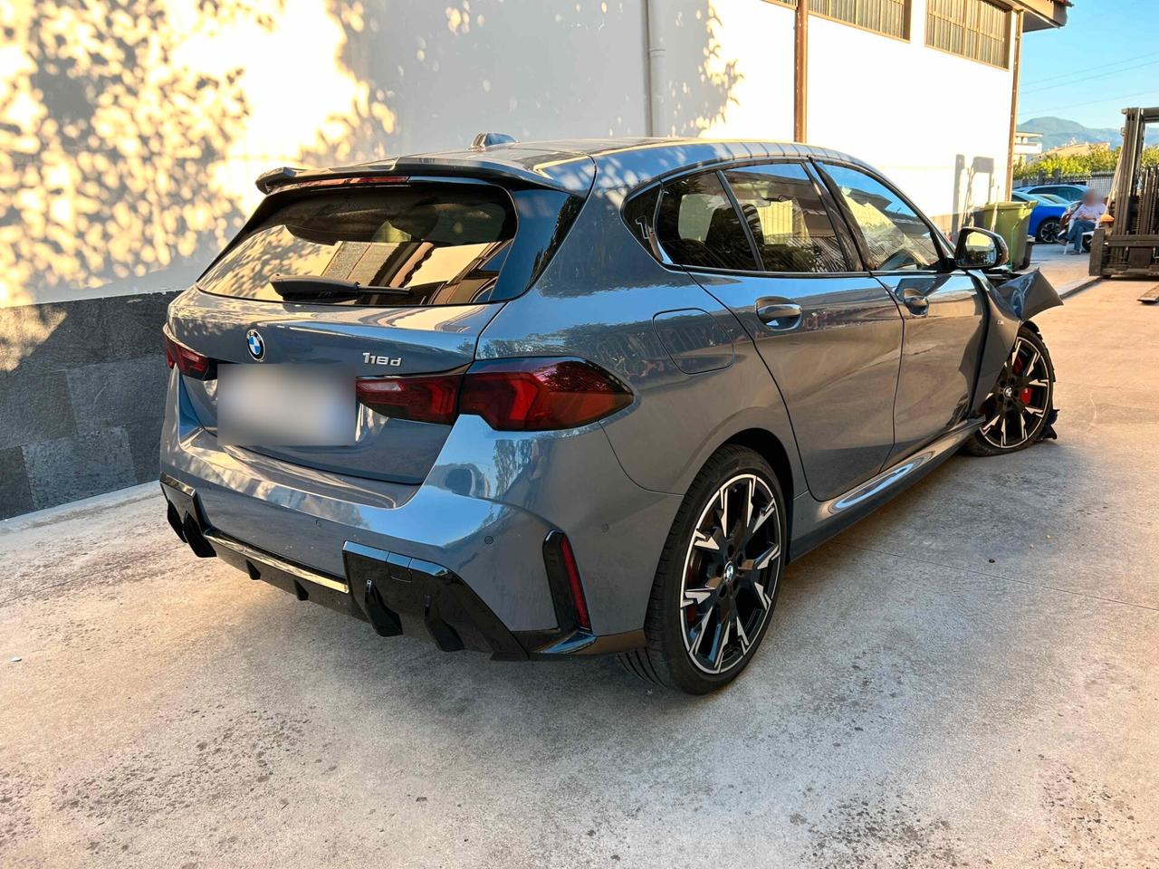 Bmw 118d MSport 150CV Aut. - 2025 Incidentata