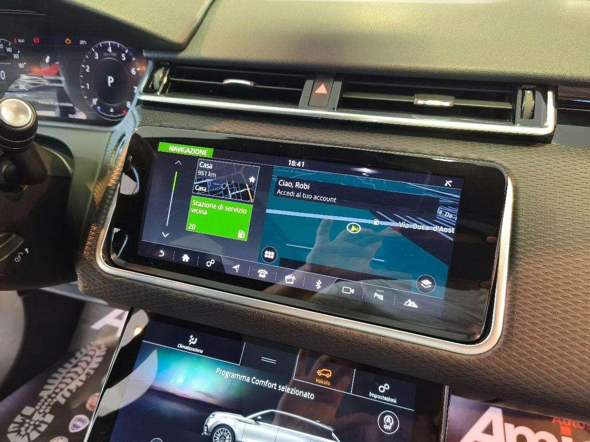 Land Rover Range Rover Velar 2.0 Si4 250 CV R-Dynamic HSE Tetto Cerchi 21