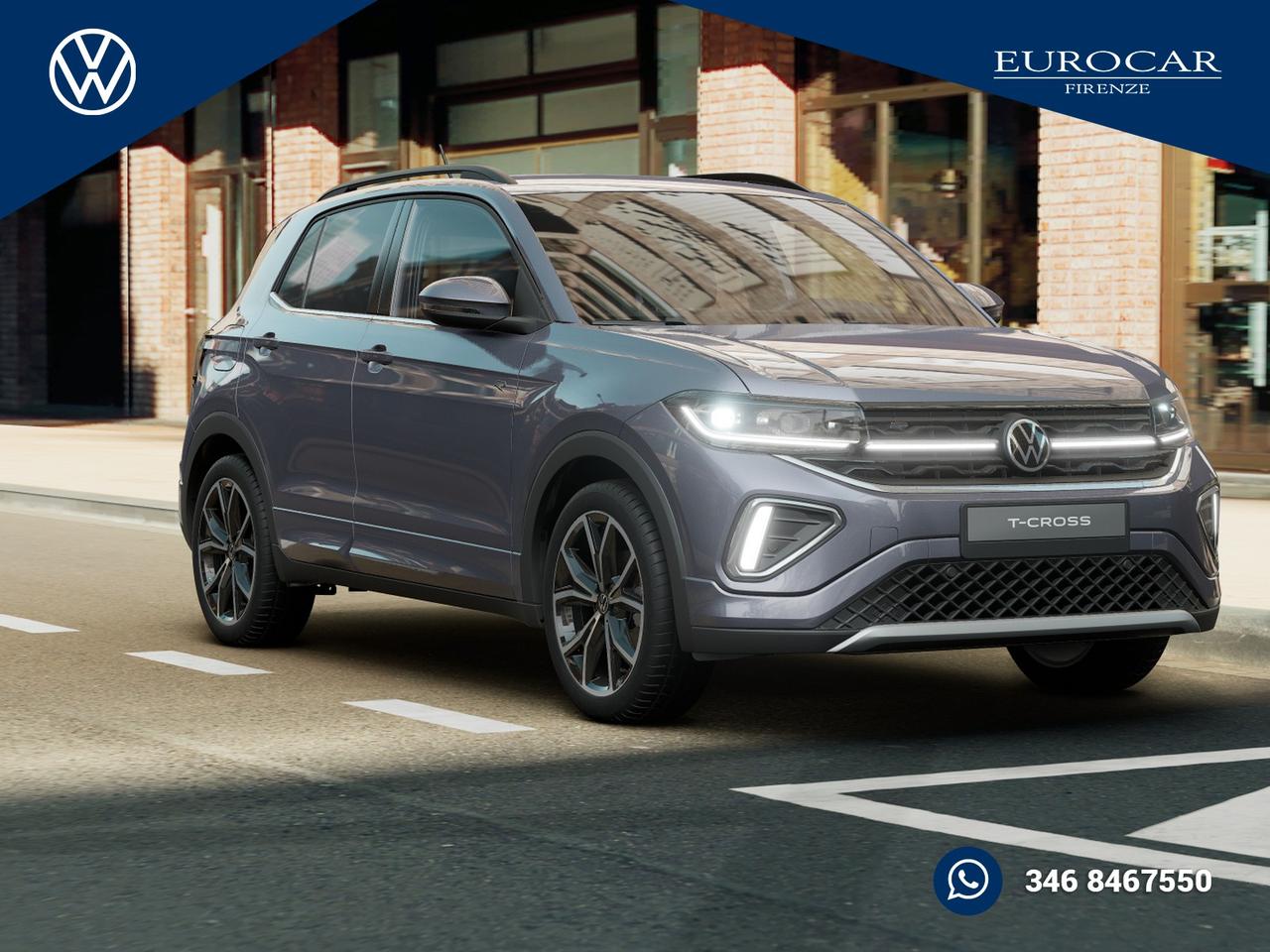 Volkswagen T-Cross 1.0 tsi r-line plus 115cv dsg